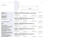 Desktop Screenshot of kulatystul.eantik.cz